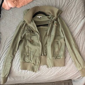 Army green jacket